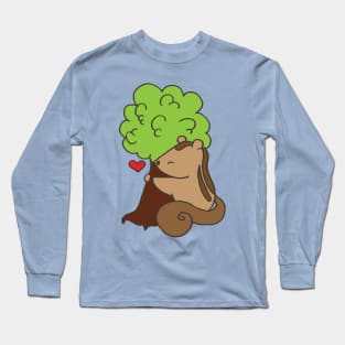 Squirrel Ciapo TREE Long Sleeve T-Shirt